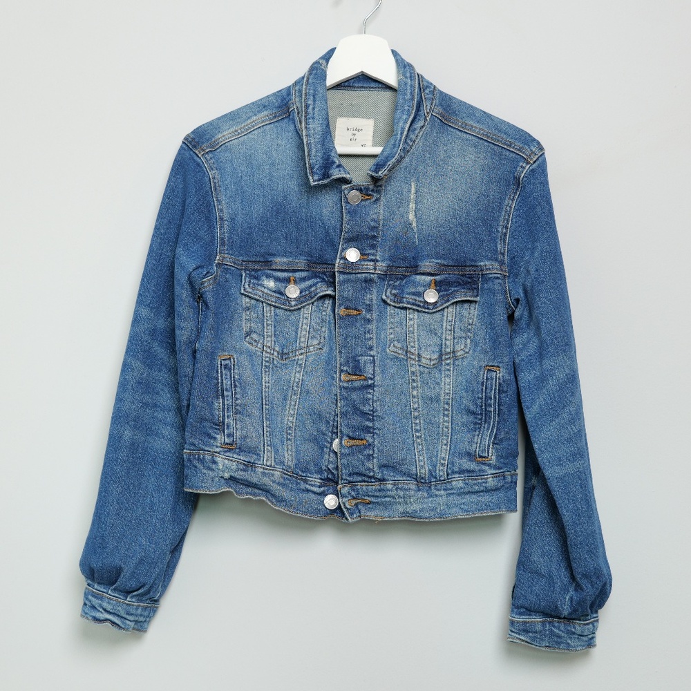 Bridge by Gly Women's Denim Jacket Size XS